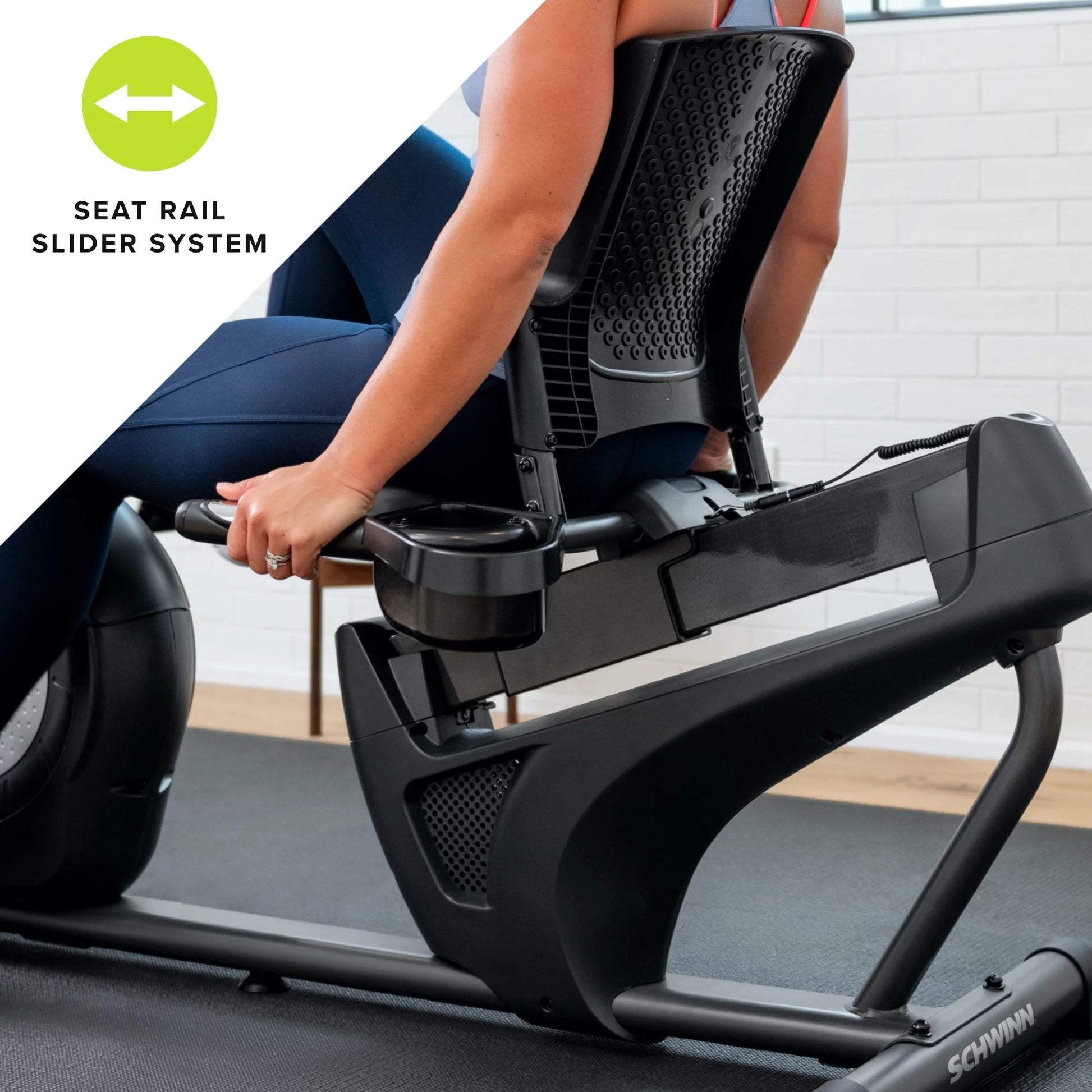 Bicicleta Reclinable De Ejercicio 230 Con Compatibilidad Explore the World Y Zwift