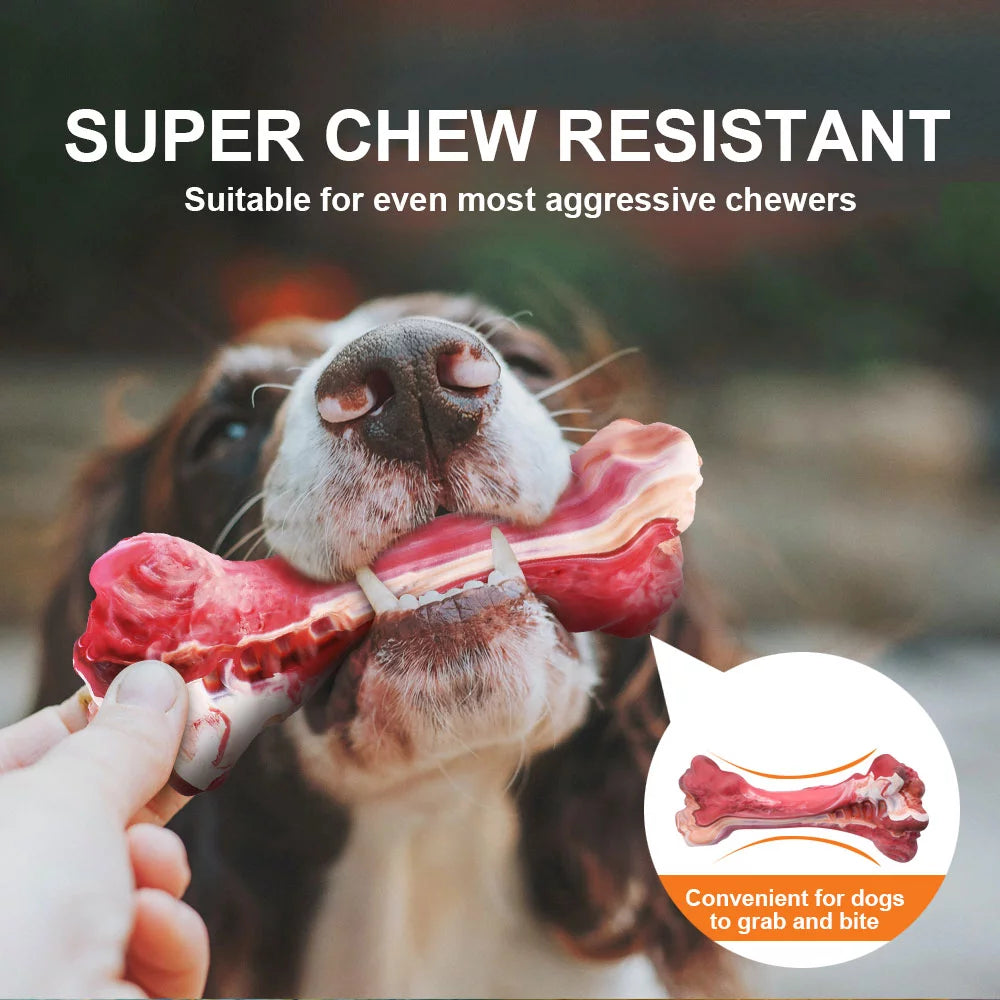 Juguetes Para Perros Indestructibles, Juguetes Para Masticar Para Perros De Razas Grandes, Masticadores Agresivos, Juguetes Denticionales Resistentes Para La Limpieza De Dientes De Mascotas, Juguetes Interactivos De Goma Natural Para El Aburrimiento