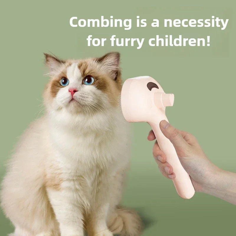 Pet Clean Steam Spray Dog Grooming Brush Unique Steam Brush for Dogs Luxury Grooming Brush Dog Steam Brush C