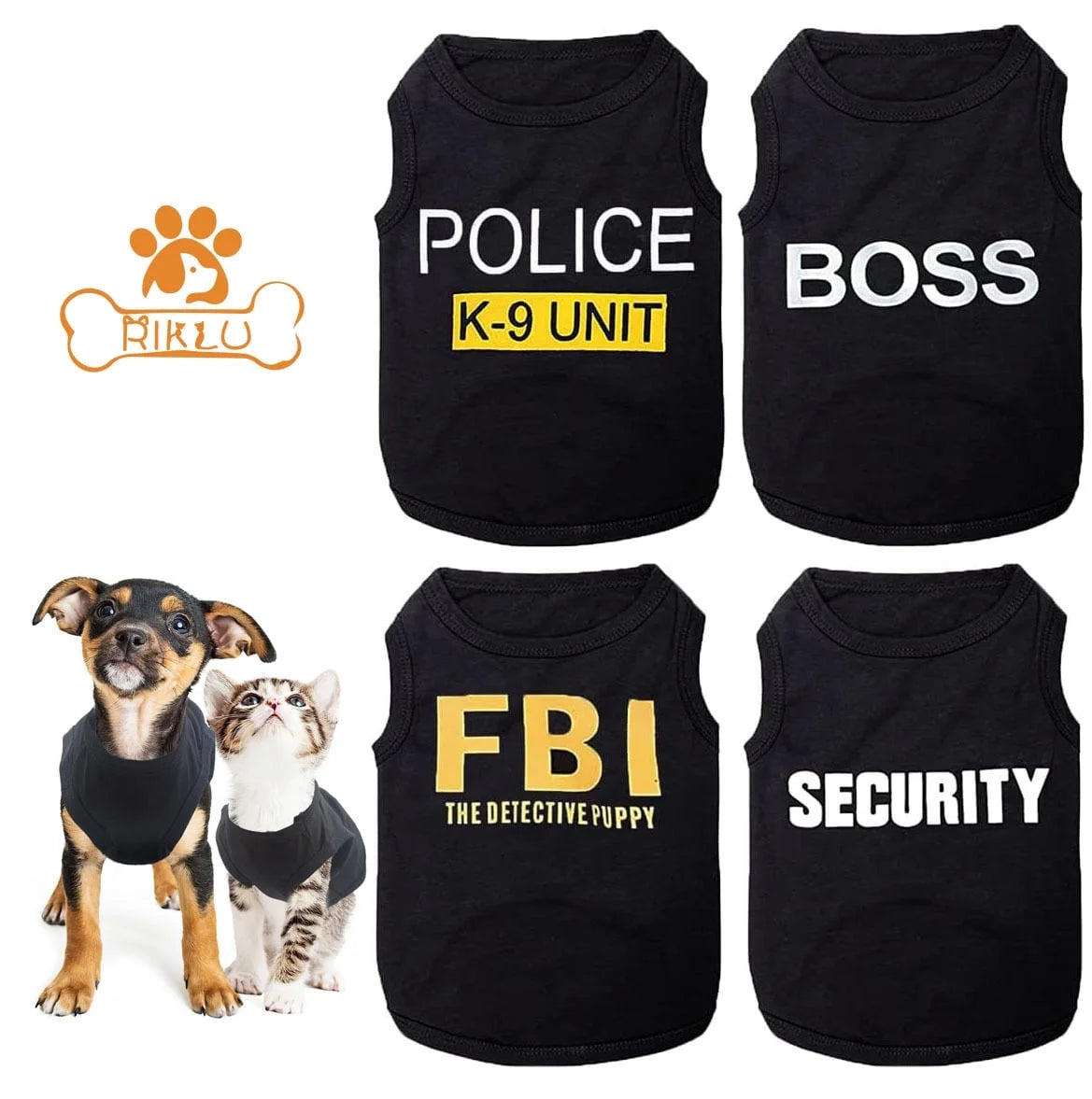 4 Packs De Camisetas Para Perro Pequeño,  Camisetas Para Mascotas Ropa Chaleco Para Cachorro Niño Niña S
