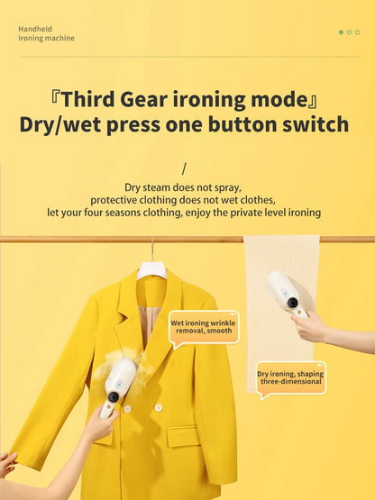 Electric Iron Handheld Hanging Ironing Machine Household Ironing Machine Mini Travel Folding Wet and Dry Dual Use Steam Iron