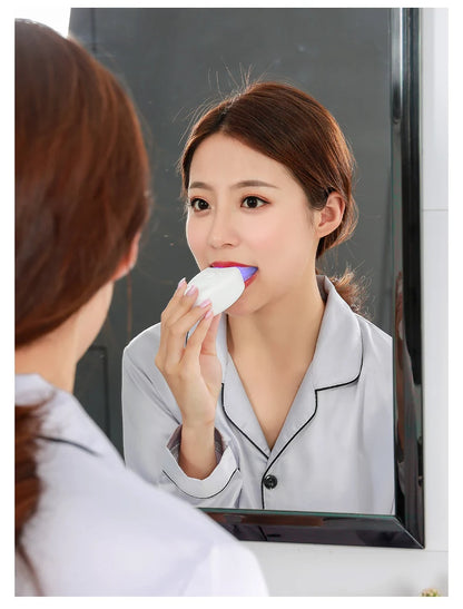 Brosse à dents électrique pour adulte Charge USB automatique Brosse à dents Sonic Wave en forme de U Brosse à dents intelligente rechargeable à 360 degrés