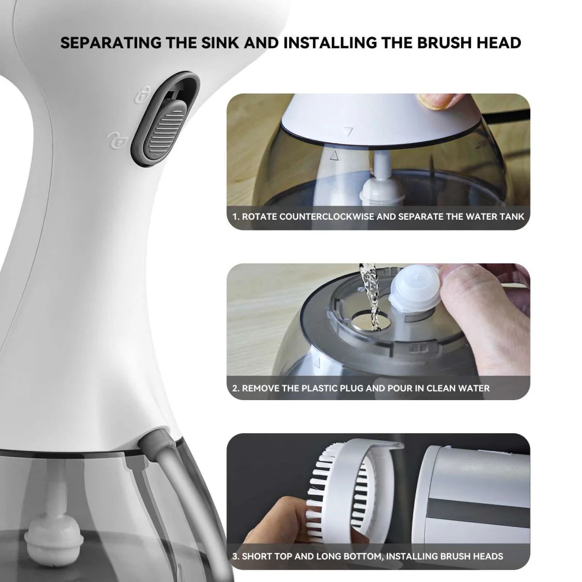 1500W Portable Hanging Iron Machine Hand Holding Ironing Machine Iron Machine Household Steam Wet Ironing Steam Iron for Clothes