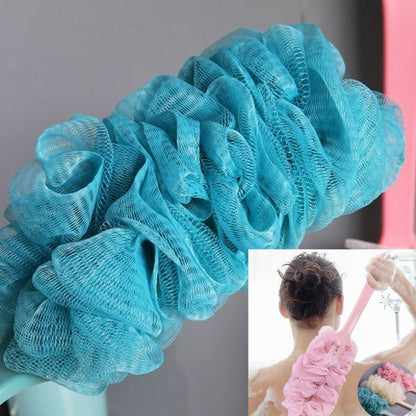 1PCS Brosse de bain à poignée longue Dos Douche Scrubber Corps Soft Mesh Scrub Puff Clean Self Bath Back Brush