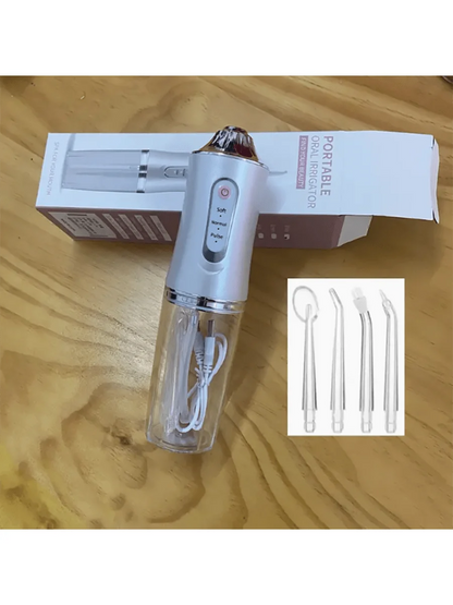 Fil à eau électrique, puce intelligente, contrôle précis de la pression, buse rotative à 360 degrés, dispositif de nettoyage des dents