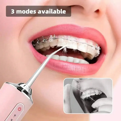 Fil à eau électrique, puce intelligente, contrôle précis de la pression, buse rotative à 360 degrés, dispositif de nettoyage des dents