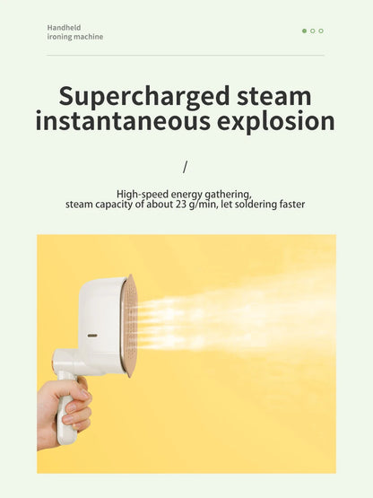 Electric Iron Handheld Hanging Ironing Machine Household Ironing Machine Mini Travel Folding Wet and Dry Dual Use Steam Iron