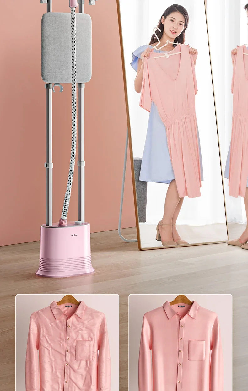 220V Haier Garment Ironing Machine Home Handheld Steam Iron Vertical Ironing Machine Ironing Clothes Steam Cleaner Machine BAA