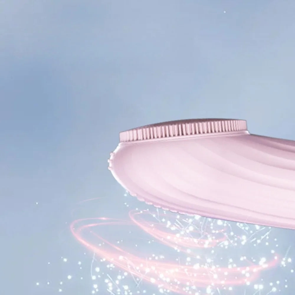 Brosse faciale électrique multifonctionnelle : Rechargeable, imperméable, massant, vibration à ultrasons, brosse de nettoyage en silicone