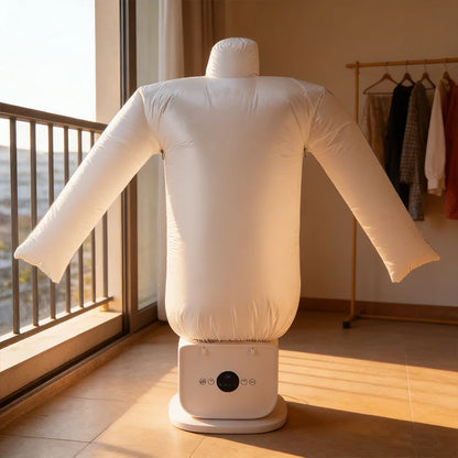 Machine à repasser automatique pour vêtements Machine de séchage à l'air Machine de chauffage Mini dispositif de repassage pliant Portable électrique pour vêtements Séchoir à chaussures / Automatic Clothing Ironing Machine Air Drying Heating Machine Mini