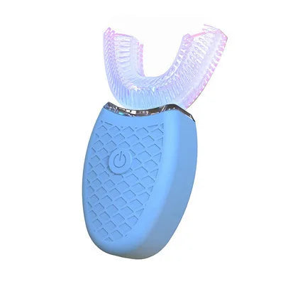 Brosse à dents électrique pour adulte Charge USB automatique Brosse à dents Sonic Wave en forme de U Brosse à dents intelligente rechargeable à 360 degrés