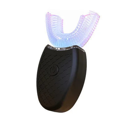 Brosse à dents électrique pour adulte Charge USB automatique Brosse à dents Sonic Wave en forme de U Brosse à dents intelligente rechargeable à 360 degrés