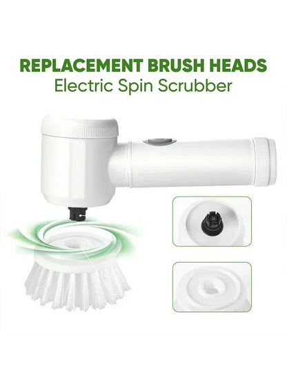 Nouveau récureur à rotation sans fil Têtes de brosse rechargeables électriques 5 en 1 pour salle de bain Carrelage de cuisine coulis Douche Voiture Nettoyage en profondeur