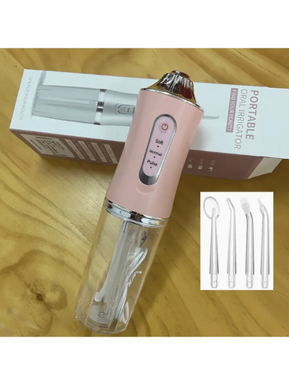 Fil à eau électrique, puce intelligente, contrôle précis de la pression, buse rotative à 360 degrés, dispositif de nettoyage des dents