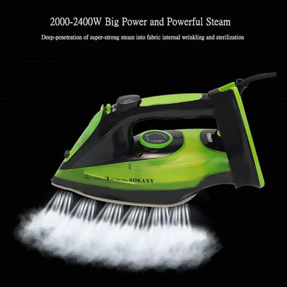 Handheld Electric Iron Cordless Steam Ironing Machine Wired Wireless Optional Travel Iron with Base for Home And Travel Use