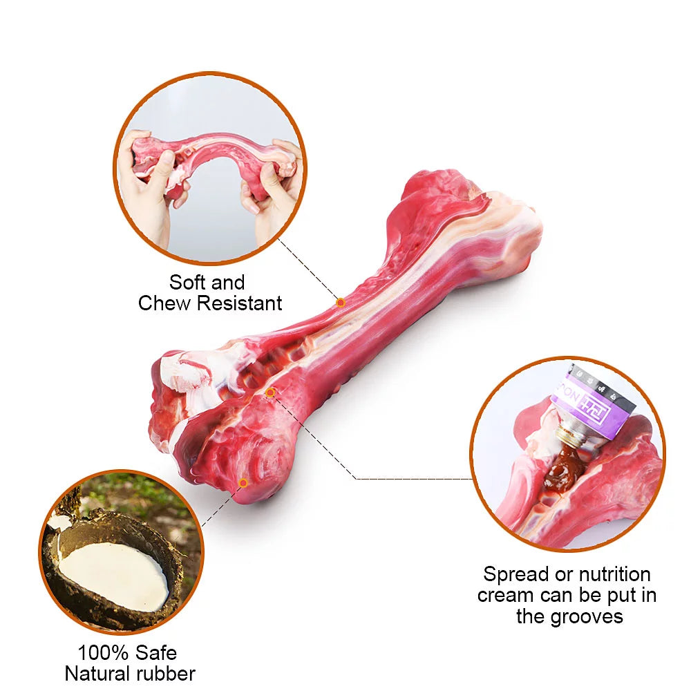 Juguetes Para Perros Indestructibles, Juguetes Para Masticar Para Perros De Razas Grandes, Masticadores Agresivos, Juguetes Denticionales Resistentes Para La Limpieza De Dientes De Mascotas, Juguetes Interactivos De Goma Natural Para El Aburrimiento