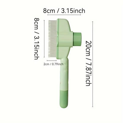 Cat Dog Hair Remover Brush Dog Hair Grooming Pet Accessories Comb for Long Hair Dog Remove Hair Cleaning Bath Brush Dog Supplies